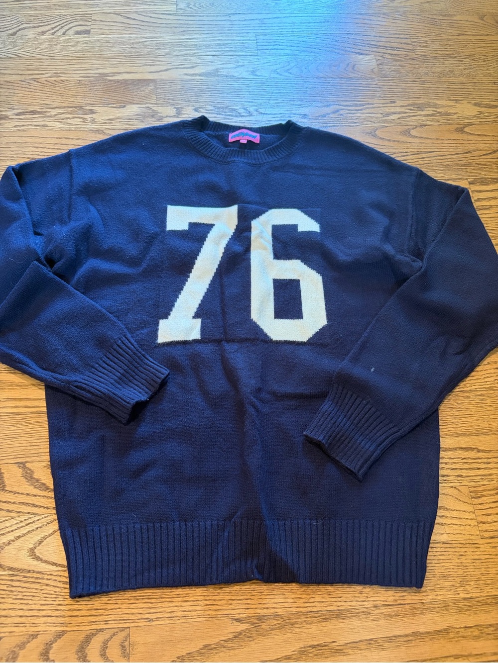 Edikted 76 Sweater Navy White